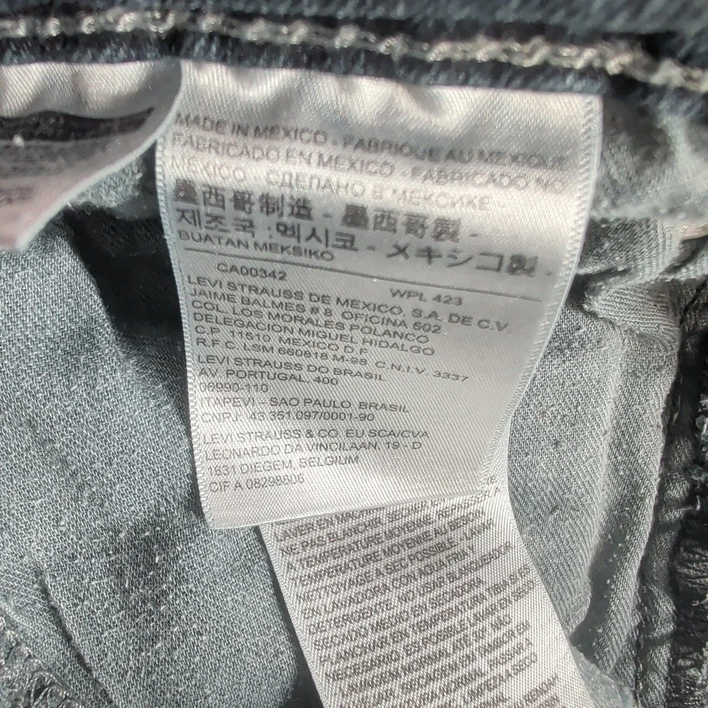 Levi's Jeans Mens 32x30 Blue 505 Regular Fit Stretch Denim Casual Workwear Pants